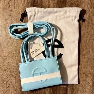 Telfar Small Pool Blue Shopping Bag